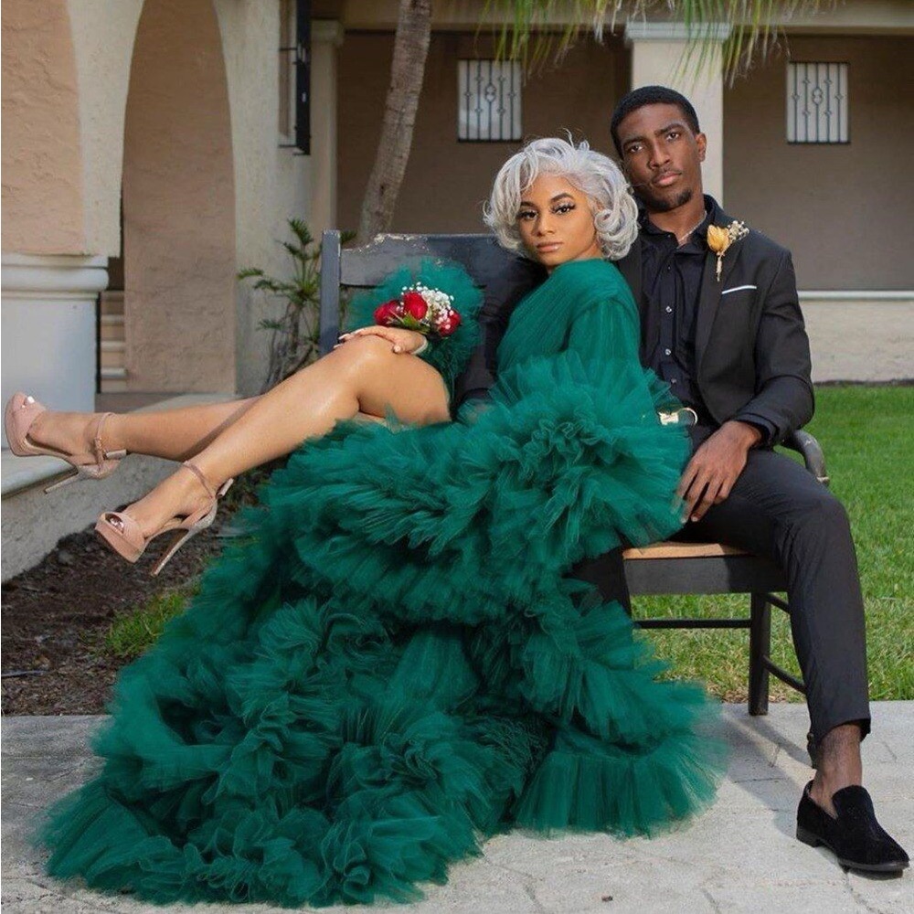 tulle robe